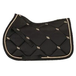 Back On Track Nights Collection A/P Saddle Pad - Black