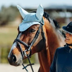 Horze Cooling Ear Net - Corydalis Light Blue 5 Horze Cooling Ear Net - Corydalis Light Blue -Tackof The Day Shop 542065 800 800