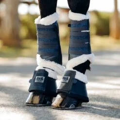B Vertigo Drew Fleece Lined Brushing Boots - Dark Navy -Tackof The Day Shop 544505 800 800