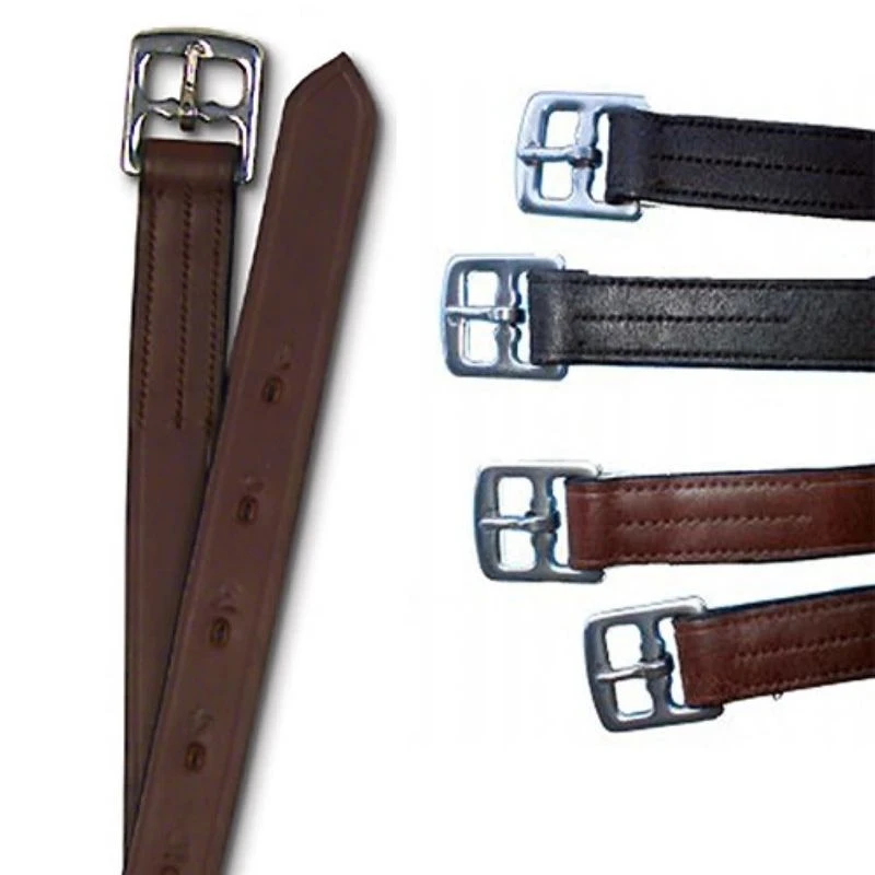 Passport 1" Stirrup Leathers - Black 1 Passport 1" Stirrup Leathers - Black