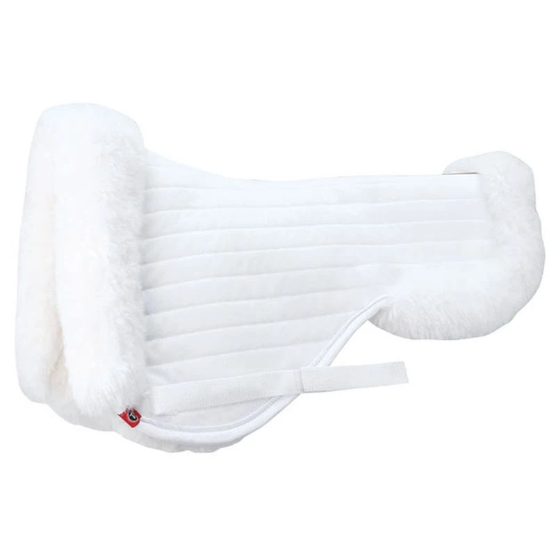 T3 Matrix Traditional Sheepskin All Purpose Half Pad - White 1 T3 Matrix Traditional Sheepskin All Purpose Half Pad - White