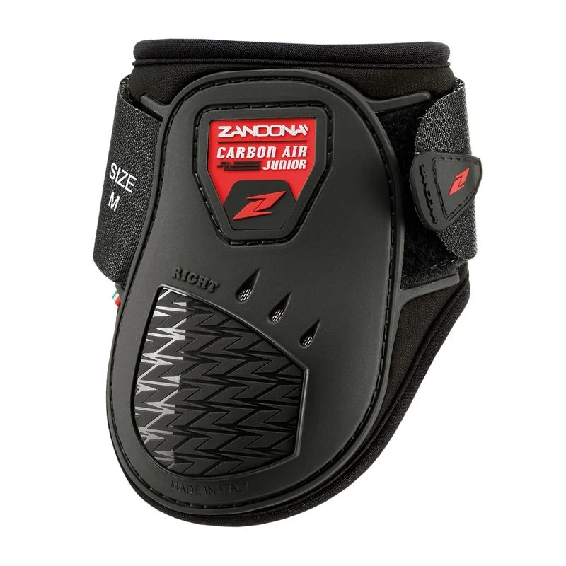 Zandona Carbon Air Junior Fetlock Boots - Black 1 Zandona Carbon Air Junior Fetlock Boots - Black