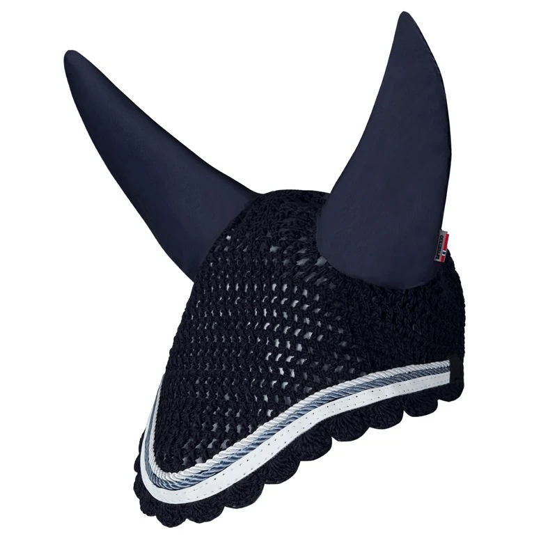 B Vertigo Cameron Double Corded Ear Net - Dark Navy 1 B Vertigo Cameron Double Corded Ear Net - Dark Navy