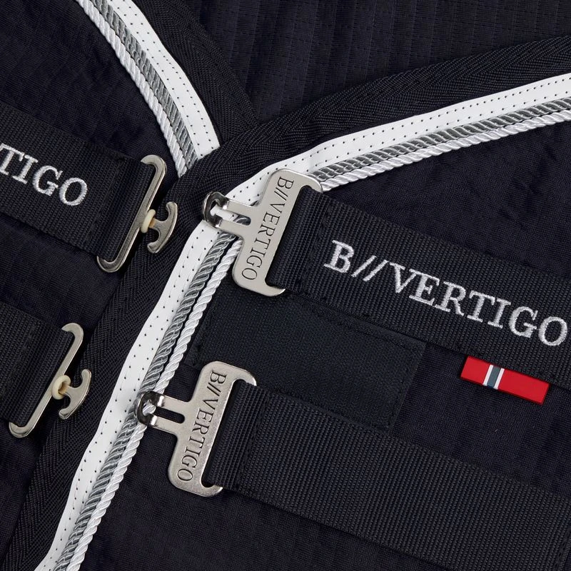 B Vertigo Cameron Double Corded Show Cooler Blanket - Dark Navy 3 B Vertigo Cameron Double Corded Show Cooler Blanket - Dark Navy - Image 3