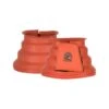 Horze Rubber Guard Bell Boots - Orange