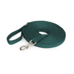 Shires Soft Feel 26ft Lunge Line - Forest