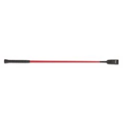 Shires 26.5" Plain Stem Whip - Red