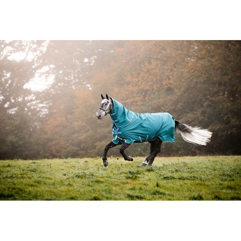 Amigo Bravo 12 Plus Disc Closure Turnout 100g - Storm Green/Turquoise/Aqua 1 Amigo Bravo 12 Plus Disc Closure Turnout 100g - Storm Green/Turquoise/Aqua