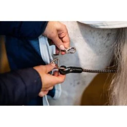 Horseware Eco Liner 200g - Teal Eco Print/Grey -Tackof The Day Shop 556337 800 800