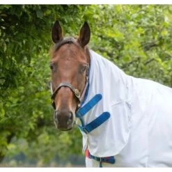 Shires Tempest Fly Sheet Neck Cover - White
