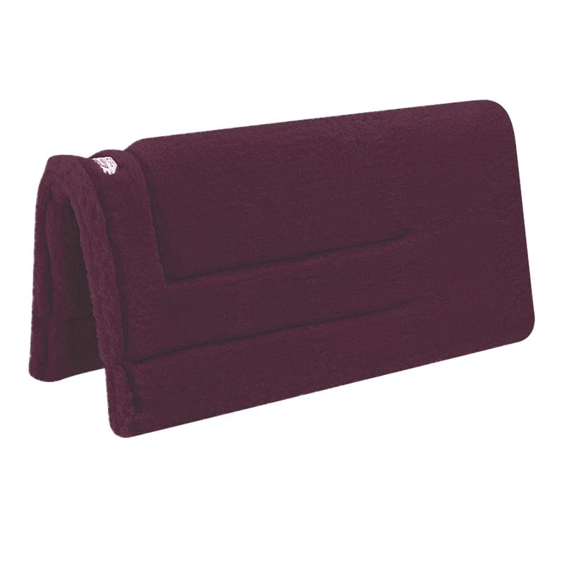 CoolBack Standard Western Pad - Burgundy 1 CoolBack Standard Western Pad - Burgundy