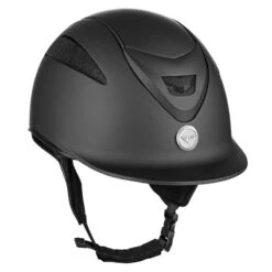 TuffRider Ventek Matte Helmet - Black