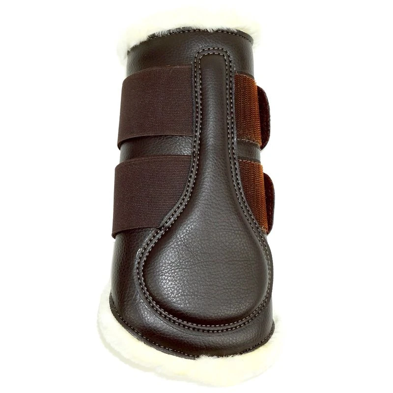 Nunn Finer Capriole Hind Brushing Boots - Brown 1 Nunn Finer Capriole Hind Brushing Boots - Brown