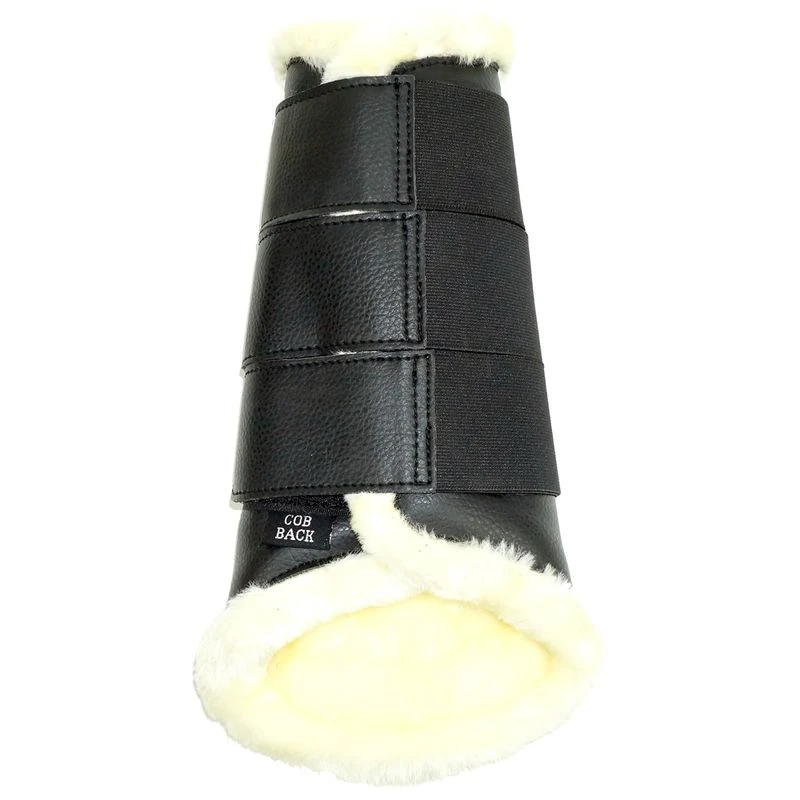 Nunn Finer Capriole Hind Brushing Boots - Black 2 Nunn Finer Capriole Hind Brushing Boots - Black - Image 2