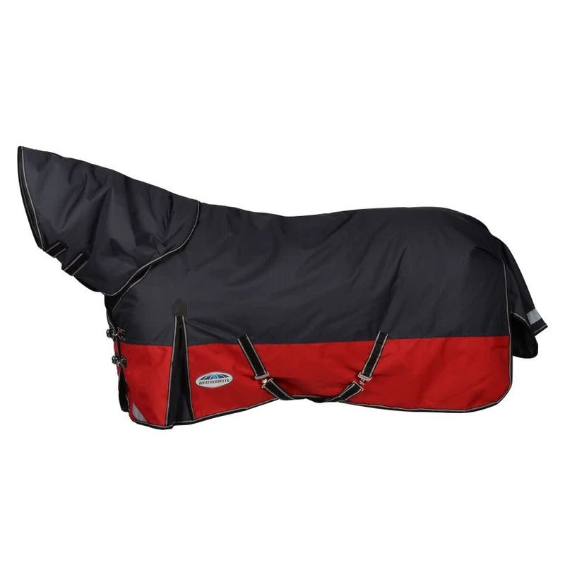 Weatherbeeta Comfitec Plus Dynamic II Detach-A-Neck Medium - Black/Red/Silver 2 Weatherbeeta Comfitec Plus Dynamic II Detach-A-Neck Medium - Black/Red/Silver - Image 2