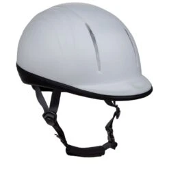 TuffRider Starter Basic Riding Helmet - White