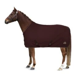 Horze Monster Pony Fleece Rug - Fig Purple