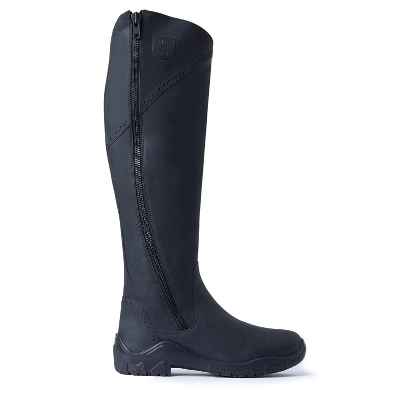 Horze Women's Aspen Winter Tall Boots - Black 3 Horze Women's Aspen Winter Tall Boots - Black - Image 3