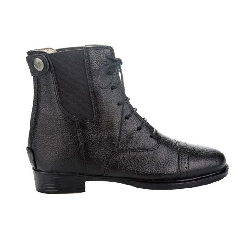 TuffRider Women's Belmont Paddock Boots - Black 2 TuffRider Women's Belmont Paddock Boots - Black - Image 2