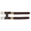 Perri's Leather Girth Extender W/Elastic - Brown