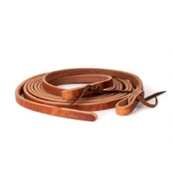 Perri's Tie End Harness Leather Western Reins - Brown
