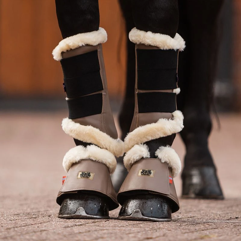 B Vertigo Quinn Bell Boots - Shiitake Beige 3 B Vertigo Quinn Bell Boots - Shiitake Beige - Image 3