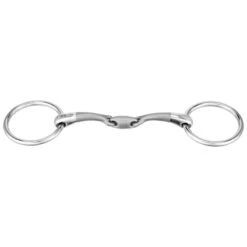 Herm Sprenger SATINOX Double Joint Bradoon 12mm