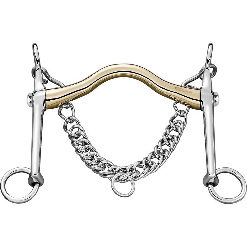 Herm Sprenger Bemelmans Revolving Cheek Weymouth 14mm 1 Herm Sprenger Bemelmans Revolving Cheek Weymouth 14mm