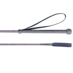 County Matchstick Crop - Navy Spiral