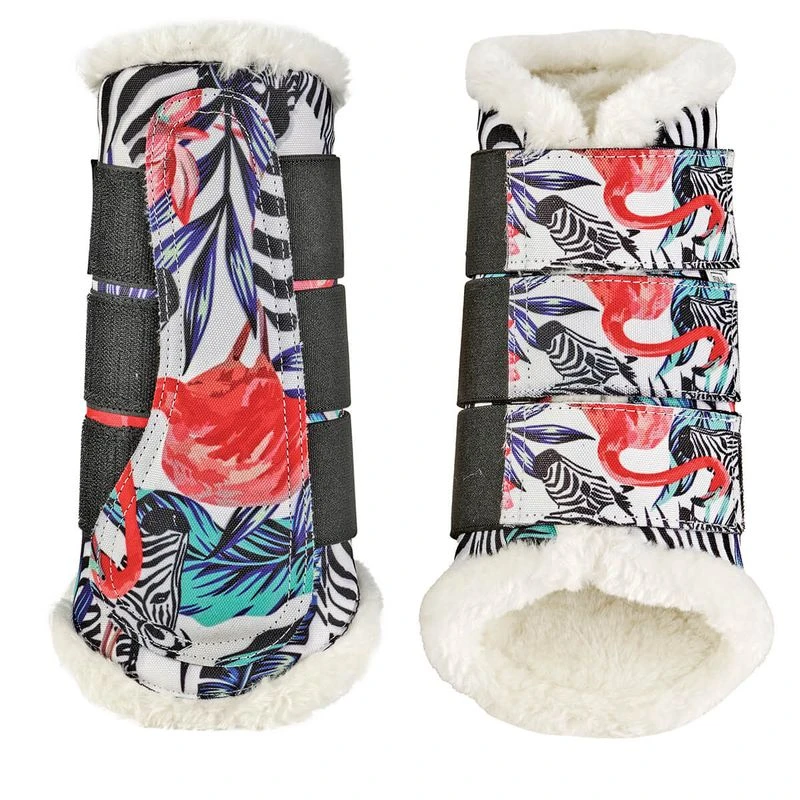 Ovation Altitude Print Gallop Boots - Zebra 1 Ovation Altitude Print Gallop Boots - Zebra