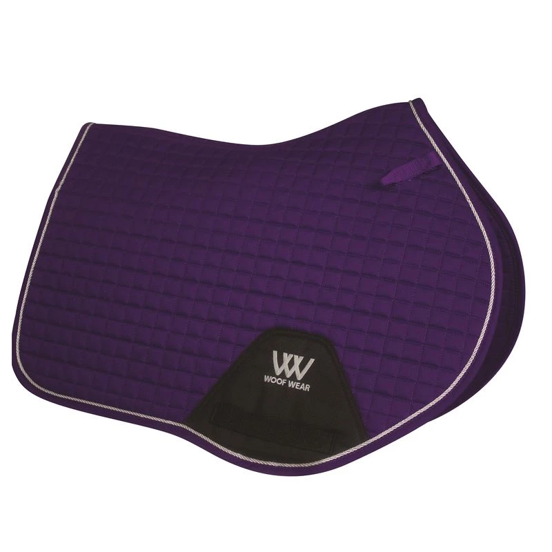 Woof Wear Close Contact Saddle Pad - Violet 1 Woof Wear Close Contact Saddle Pad - Violet