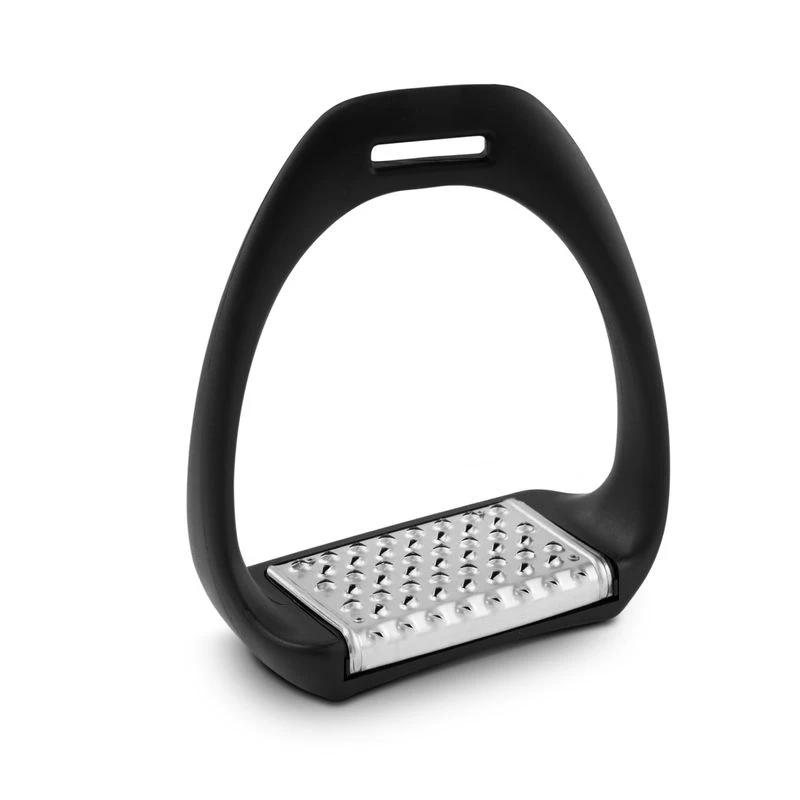 Royal Rider T3 Stirrups - Black/Stainless Steel Pad 1 Royal Rider T3 Stirrups - Black/Stainless Steel Pad