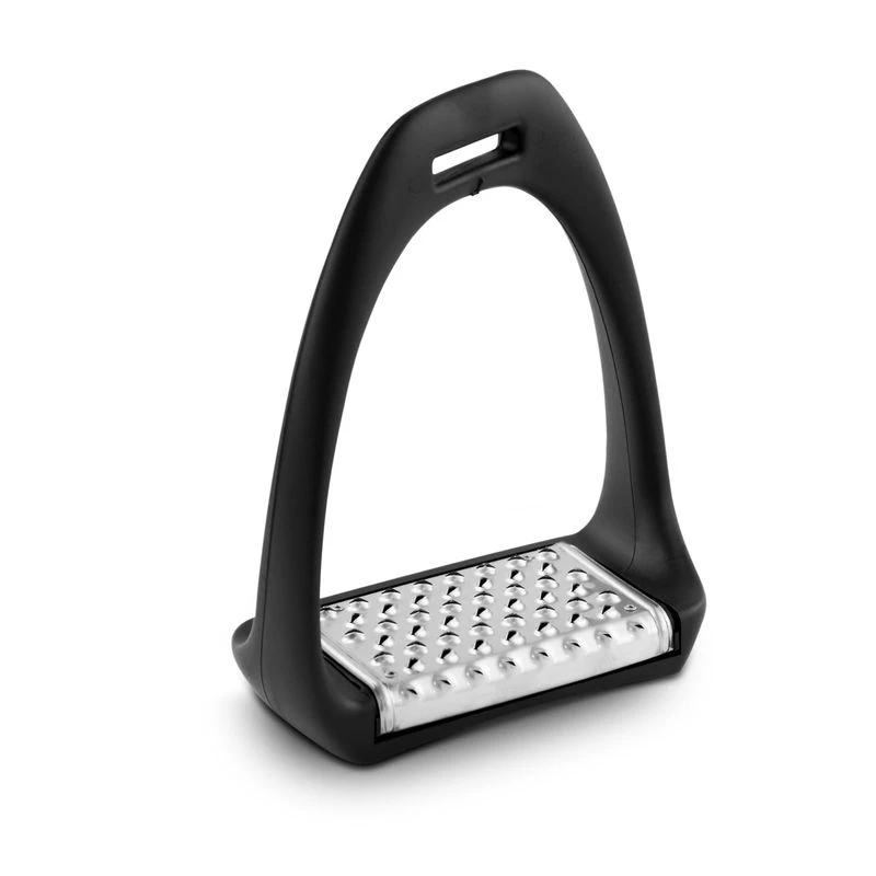 Royal Rider T3 Stirrups - Black/Stainless Steel Pad 2 Royal Rider T3 Stirrups - Black/Stainless Steel Pad - Image 2