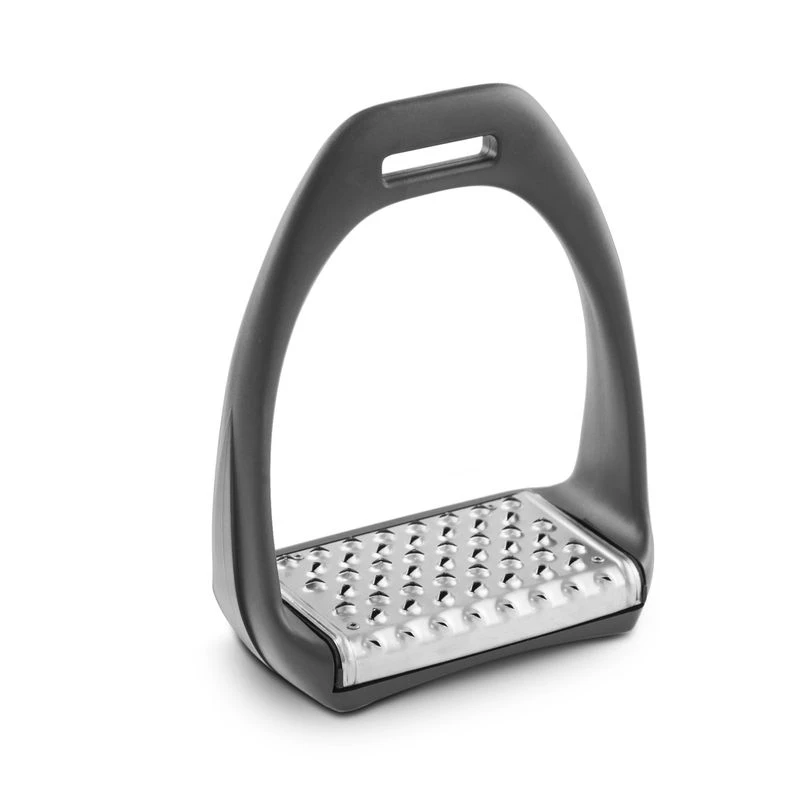 Royal Rider Sport Junior Stirrups - Grey/Aluminum Pad 1 Royal Rider Sport Junior Stirrups - Grey/Aluminum Pad