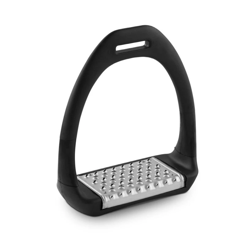 Royal Rider Sport Flex Stirrups - Black/Black/Stainless Steel Pad 1 Royal Rider Sport Flex Stirrups - Black/Black/Stainless Steel Pad