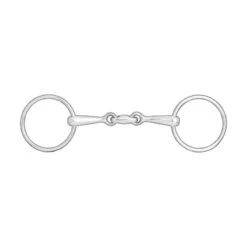 Horze Lozenge Link 13mm Loose Ring Snaffle Bit