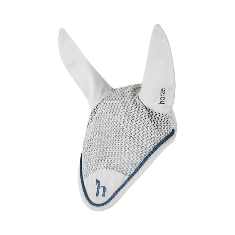 Horze Wicklow Ear Net - Harbour Mist Gray 1 Horze Wicklow Ear Net - Harbour Mist Gray