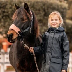 Horze Trixi Pony Soft Fleece Halter - Dark Navy 9 Horze Trixi Pony Soft Fleece Halter - Dark Navy -Tackof The Day Shop 649676 800 800