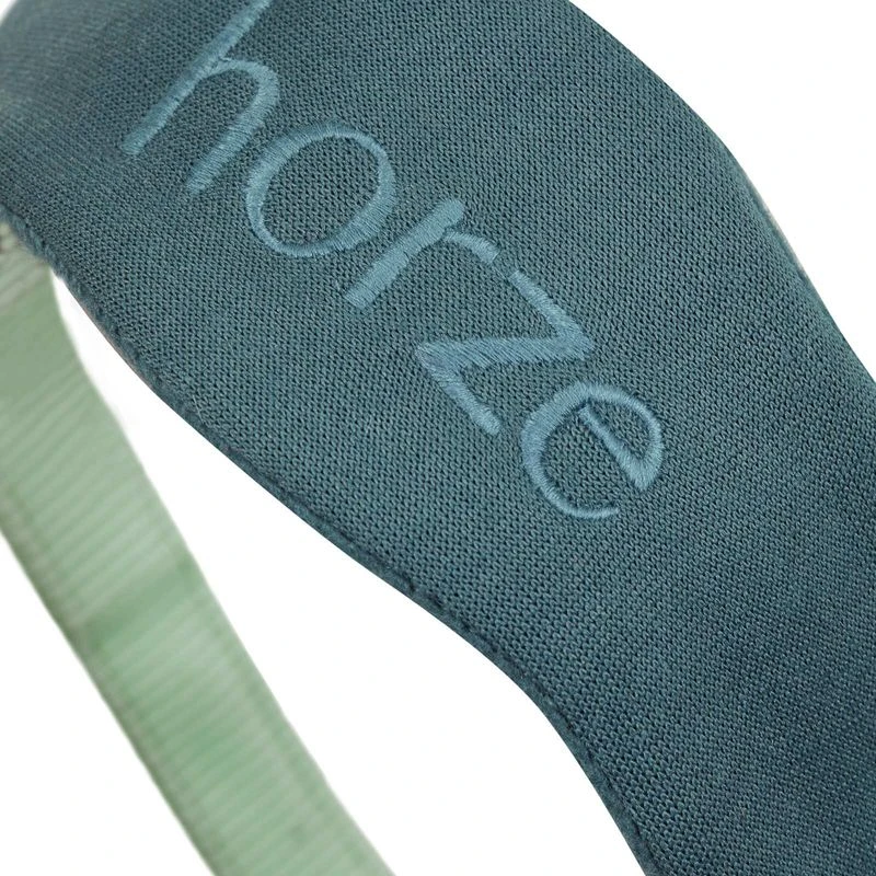 Horze Trixi Pony Soft Fleece Halter - Dusty Aqua 2 Horze Trixi Pony Soft Fleece Halter - Dusty Aqua - Image 2