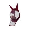 Horze Kenya Long Nose Fly Mask - Rhubarb Dark Red