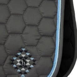 Horze Arizona Double Corded All Purpose Saddle Pad - Smoked Pearl Grey -Tackof The Day Shop 660248 800 800