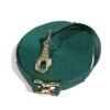 Kensington 30ft Flat Nylon Lunge Line - Hunter W/Goldtone
