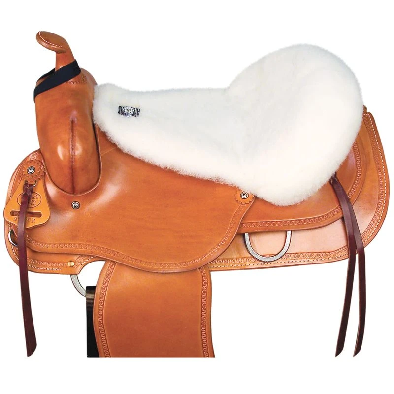 WoolBack Western Seat Saver - Natural 1 WoolBack Western Seat Saver - Natural