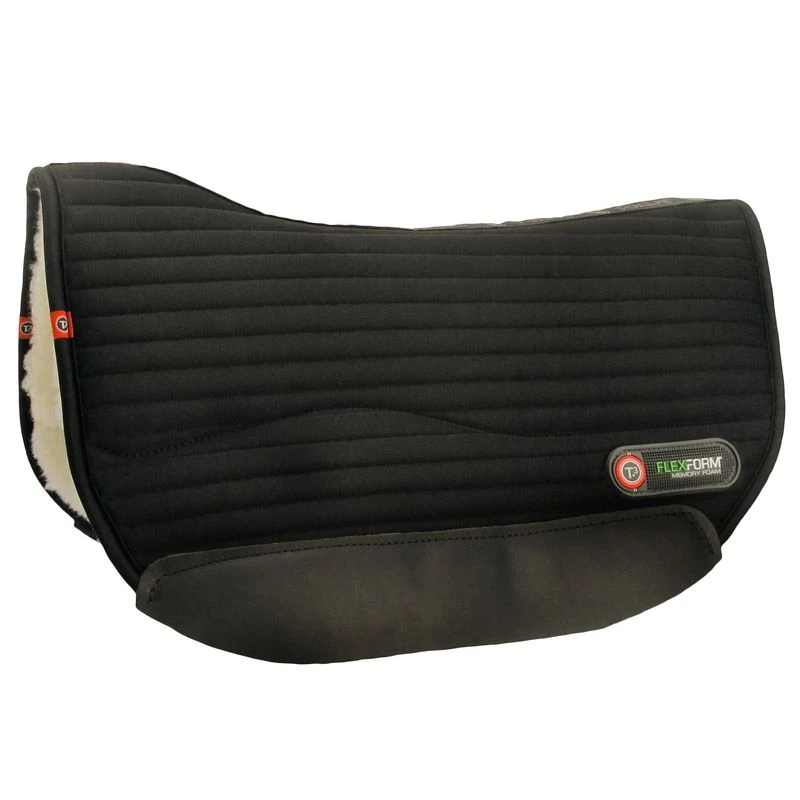 T3 WoolBack FlexForm Round Skirt Pad - Black 1 T3 WoolBack FlexForm Round Skirt Pad - Black