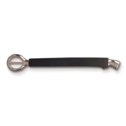Toklat Rubber Covered POW Canted 1/2" Tom Thumb Spur - Stainless Steel