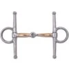Toklat Full Cheek Thin Copper Mouth Snaffle Bit