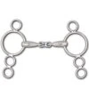 Toklat Four Ring Hollow Mouth French Link Continental Bit