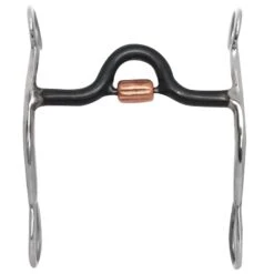 Toklat Sweet Iron Port Copper Roller Solid Shank