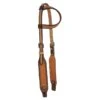 Western Rawhide Country Legend Basket Two Ear Headstall - Two Tone