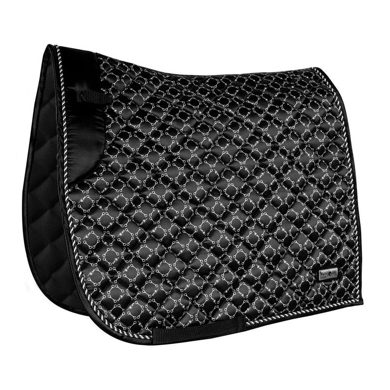 Fair Play Maxx Bit Dressage Saddle Pad - Black 1 Fair Play Maxx Bit Dressage Saddle Pad - Black